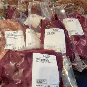 Hirschfleisch Mischpaket<br />(saisonal erhältlich)